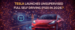 Tesla launches unsupervised full self driving (FSD) in 2026?